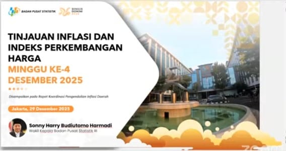 Sonny Harry: IPH Minggu Keempat Desember 2025, Tertinggi di Nusa Tenggara Barat