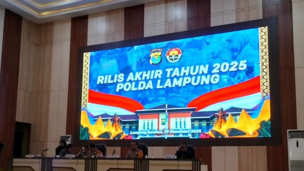 Rilis Akhir Tahun 2025, Capaian Kinerja Polda Lampung Dalam Penegakan Hukum