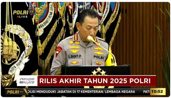 Mabes Polri Gelar Rilis Akhir Tahun 2025 Dengan Format Beda