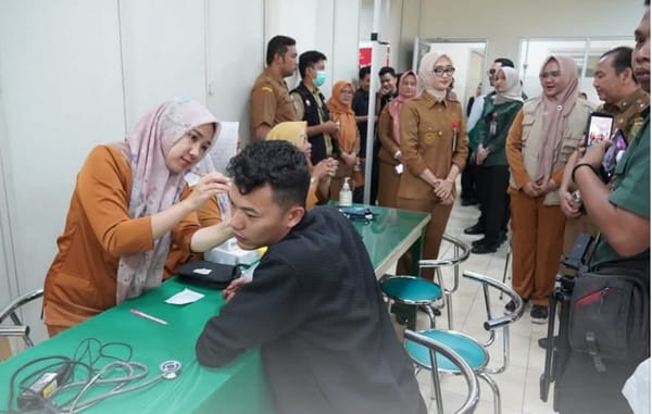Setelah Sasar Anak Sekolah,  Program CKG Lampung Sasar Pekerja Industri Kesehatan