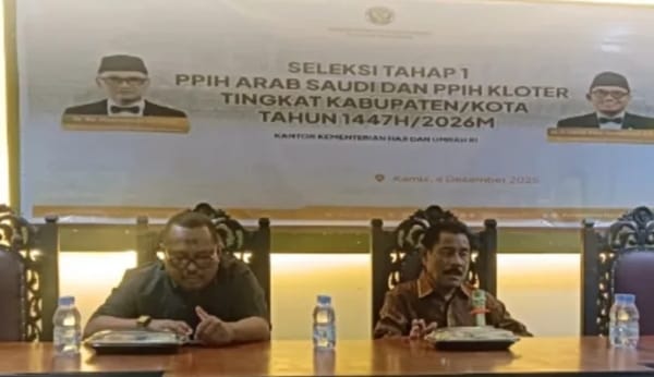 Seleksi PPIH Arab Saudi dan Kota Ternate di Gelar, Empat Peserta Ikut CAT