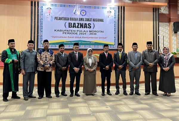 BAZNAS Pulau Morotai Diharapkan Berkolaborasi Dalam Program Yang Selaras Dengan Pemerintah Daerah
