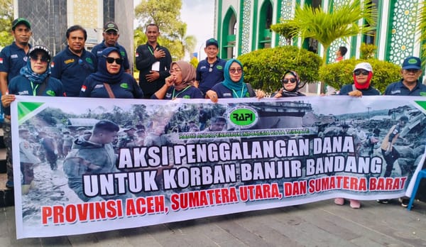RAPI dan BKM Almunawwar Ternate Galang Dana Untuk Korban Bencana Banjir Bandang Sumatera
