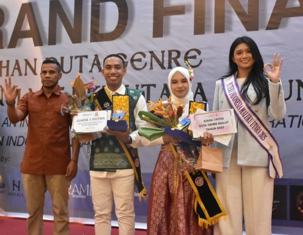 Aretta F. Berliani dan La Sul Mamusung Terpilih Duta GenRe Maluku Utara 2025