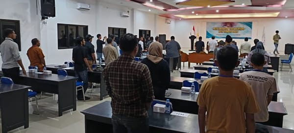 Riza Faizah Ar Terpilih Pimpin Taekwondo Kota Ternate 2025 - 2029