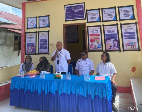 BKKBN Maluku Utara Lakukan Penilaian Kampung KB di Oba Utara