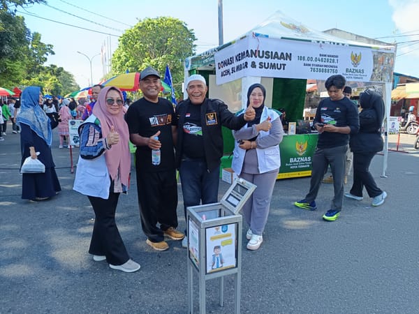 BAZNAS Ternate Galang Dana Bantu Korban Banjir dan Longsor Tiga Provinsi di Sumatera
