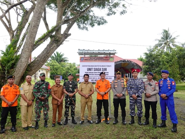 Unit Siaga SAR Halmahera Timur Diresmikan Bupati Ubaid Yakub