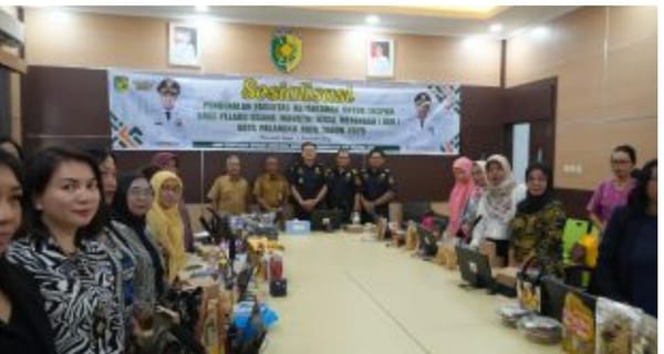 Pemkot Palangka Raya Dorong IKM Kuasai Ekspor Lewat Sosialisasi Fasilitas Kepabeanan