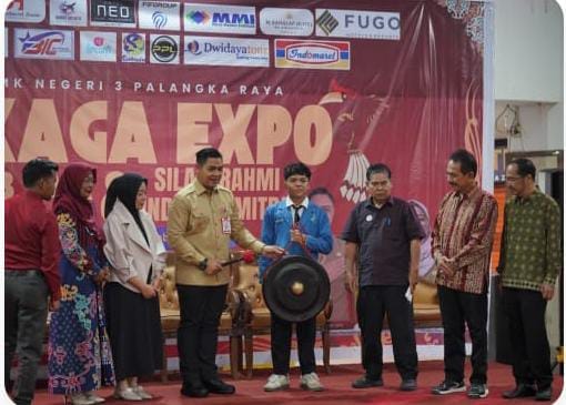 Plt. Kadisdik Kalteng Buka Skaga Expo Job Fair 2025, Perkuat Lulusan SMK Siap Kerja Global