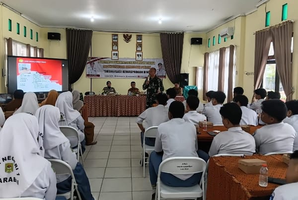 Kodim 1002/HST Peringatkan Ancaman Radikalisme di Lingkungan Pelajar