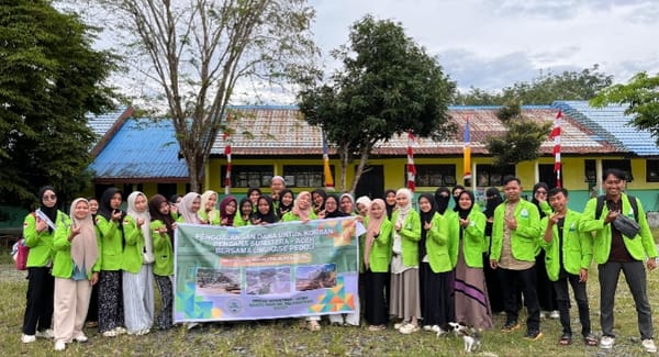 Dari Kintap, Tanah Laut, Kalsel, untuk Sumatra, Mahasiswa UNUKASE Galang Dana Kemanusiaan