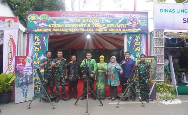 Dandim 1002/HST Hadiri Puncak Hari Jadi Ke 66 Kabupaten Hulu Sungai Tengah