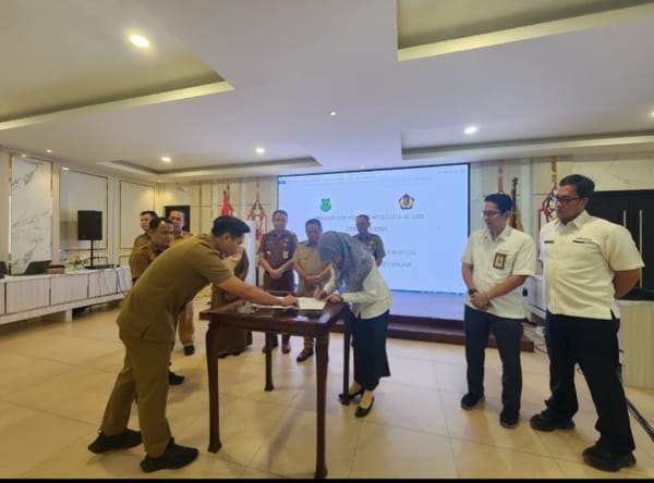 Kanwil DJP Kalselteng Terima Aset Pemkab Kapuas