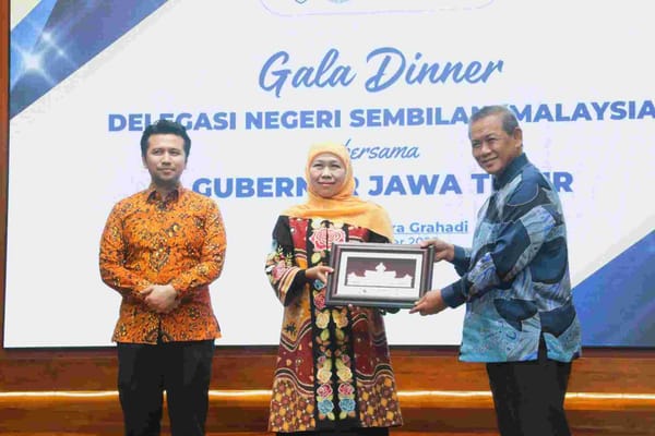 Jawa Timur -  Negeri Sembilan Malaysia Bidik Penguatan Dagang, Investasi dan Konektivitas Udara