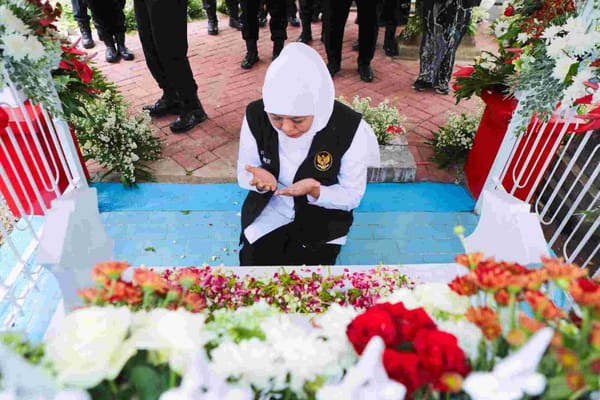 Gubernur Khofifah Dan Kapolri Letakkan Batu Pertama Museum Marsinah Di Nganjuk