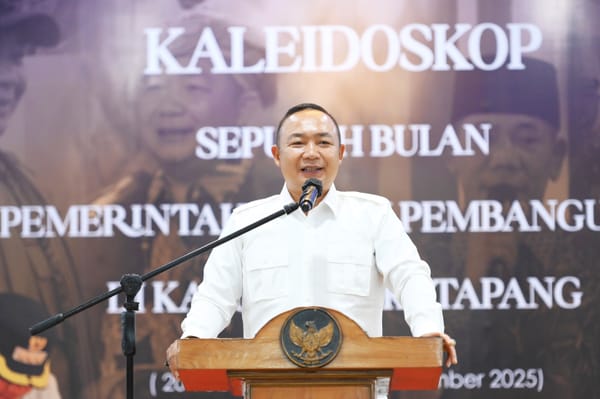 10 Bulan Mengabdi, Alexander Tegaskan Ketapang Harus Maju