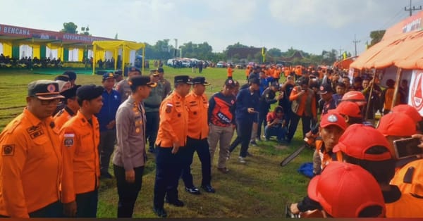 Pemkab Madiun Gelar Apel Kesiapsiagaan Bencana Hydrometeorology