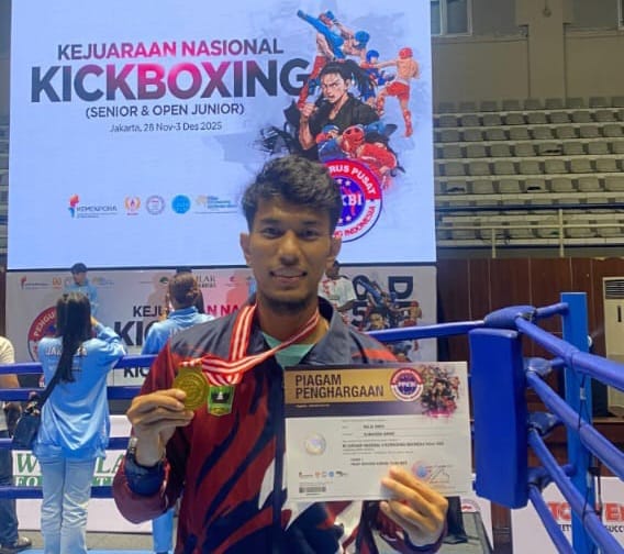 Kejurnas Kickboxing 2025 Jakarta: Milio Oner Lengkapi 4 Emas Sumbar