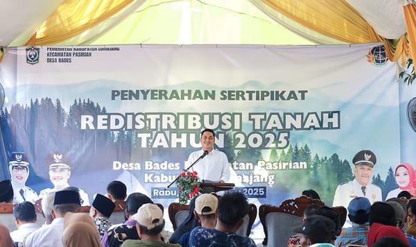 Wakil Bupati Lumajang: Jaga dan Kelola Tanah dengan Bijak demi Masa Depan