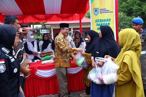 Gerak Cepat Kendalikan Harga, Pemko Payakumbuh Gelar Gerakan Pangan Murah Jelang Nataru