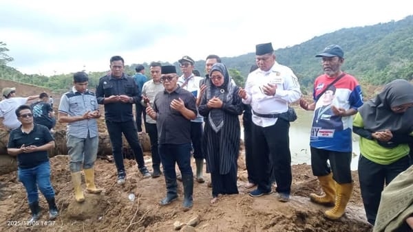 Doa Bersama di Lokasi Longsor, Bupati Yulianto Tegaskan Penguatan Penanganan Bencana; Satu Korban Kembali Ditemukan