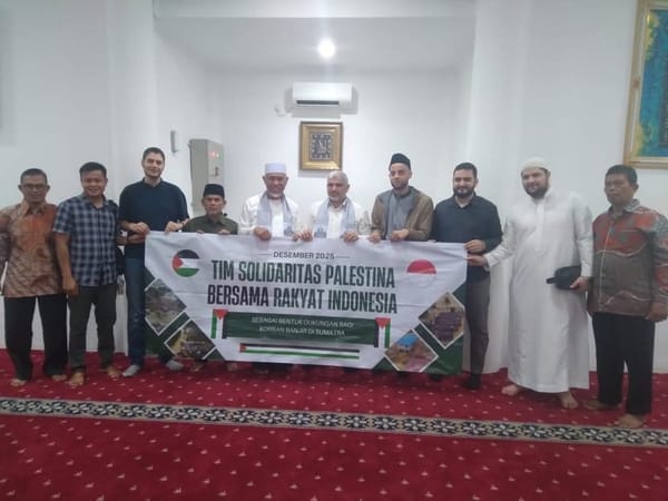 Menyentuh Hati: Warga Palestina Kirim Bantuan untuk Korban Banjir Sumbar