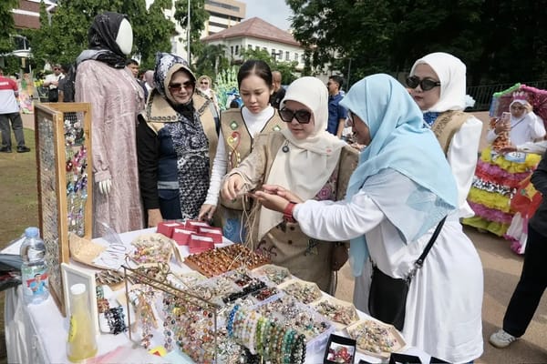 Dekranasda Expo Mendorong Pertemuan Ekonomi Kreatif