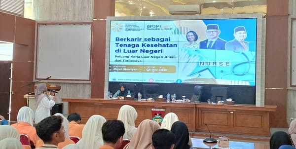 Kementrian Perlindungan Pekerja Migran Indonesia/BP2MI Sumbar Akui Tingginya Kasus TPPO