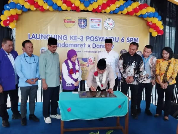 Pos pelayanan terpadu gelatik kecamatan Cimanggis resmi diluncurkan.