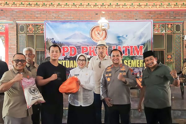 1.000 Paket Sembako PKDI Jadi Penguatan Pemulihan Warga Terdampak Semeru