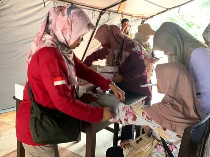 Pastikan Kondisi Kesehatan Warga Rusus, Puskesmas Lubuk Buaya Lakukan Pendampingan