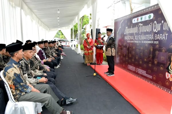 Kafilah Kabupaten Agam Meriahkan MTQN Sumbar ke-XLI di Kota Bukittinggi