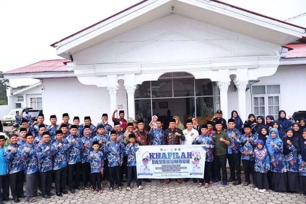 Wawako Elzadaswarman Lepas Kafilah MTQ XLI: Kota Payakumbuh Bidik Predikat Terbaik