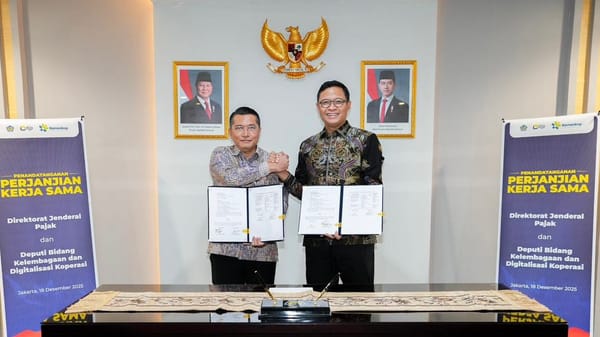 Kemenkop dan Ditjen Pajak Komitmen Bangun Ekosistem Data Koperasi Terintegrasi dan Valid