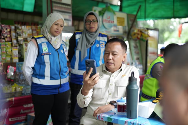 Direktur Utama Jasamarga Tollroad Operator (JMTO) Dukung Ramp Check  Kendaraan Angkutan Umum