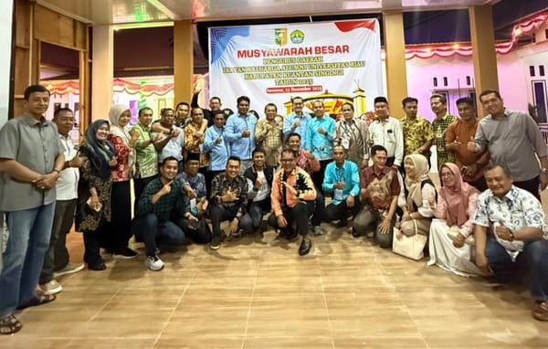 Mubes IKA UNRI Kuansing 2025 Tetapkan Mahviyen Trikon Putra sebagai Ketua