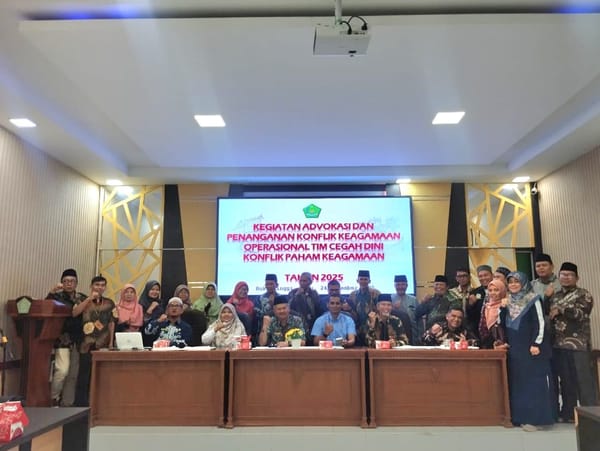 Rawat Kerukunan, Kemenag Bukittinggi Gelar Kegiatan Advokasi dan Penanganan Konflik Keagamaan