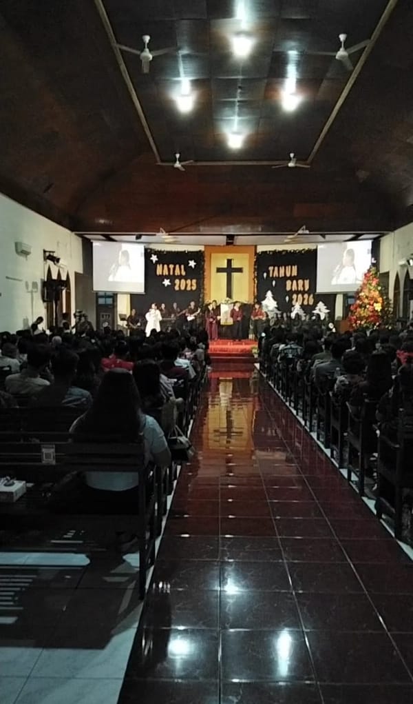 Tiga Pilar Sumbersari Amankan Misa Malam Natal di Dua Gereja
