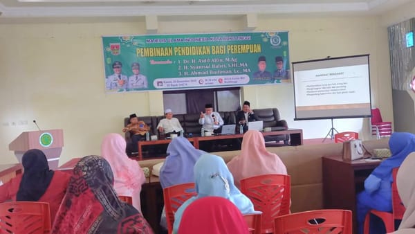 Pembinaan Pendidikan Fiqih Bagi Perempuan dan Laki-Laki di Kota Bukittinggi