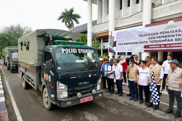 3.000 Relawan ASN Pemerintah Aceh Diterjunkan ke Daerah Terdampak Bencana