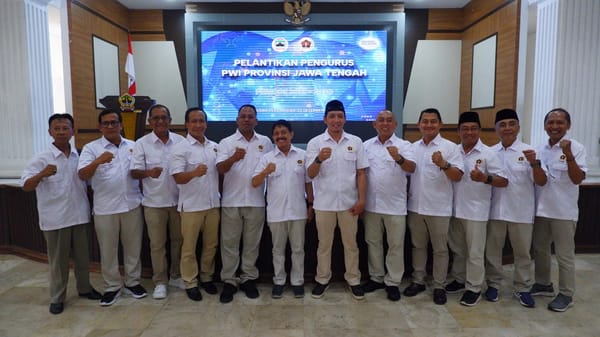 Lima Butir Pernyataan Sikap dan Seruan Akhir Tahun 2025 Pengurus dan DKP PWI Jateng