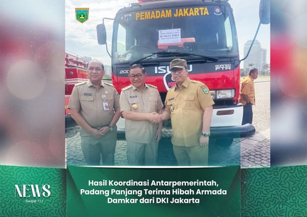 Padang Panjang Terima Hibah Armada Damkar dari DKI Jakarta, Hasil Koordinasi Antarpemerintah