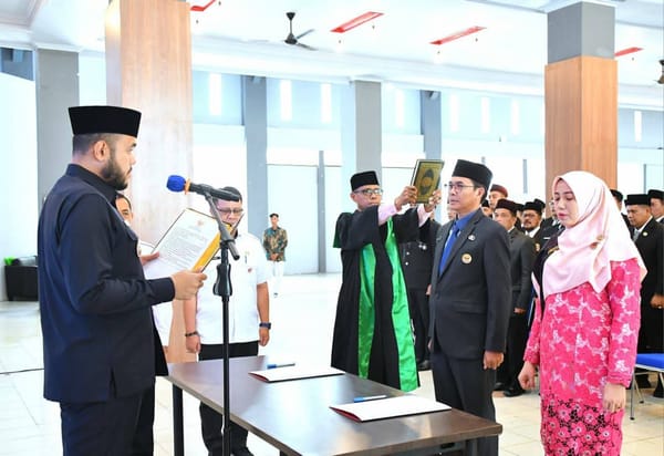 Wako Fadly Amran Minta 169 Pejabat yang Baru Dilantik untuk Langsung Berlari