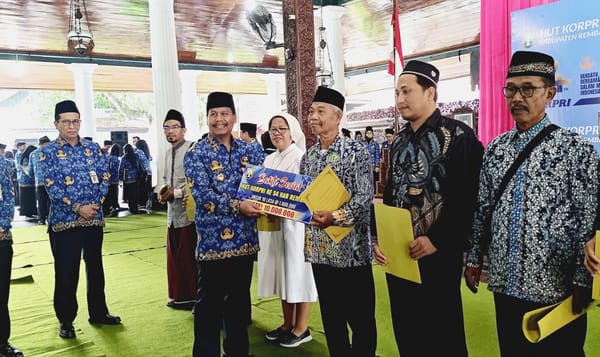 Bupati Harno Dalam HUT KORPRI ke- 54,Bekerja Keras Untuk Layani Masyarakat