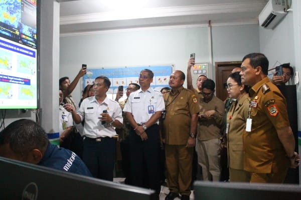 Gubernur Ahmad Luthfi dan BMKG Pantau Cuaca Jelang Nataru