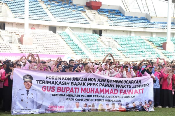 Pemkab Jember Serahkan 8.344 SK PPPK Paruh Waktu