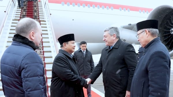 Prabowo Sambangi Putin di Moskow Untuk Petemuan Bilateral Tertutup