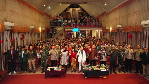 Perayaan Natal di Rogojampi, Bupati Ipuk Ajak Umat Kristiani Bangun Banyuwangi