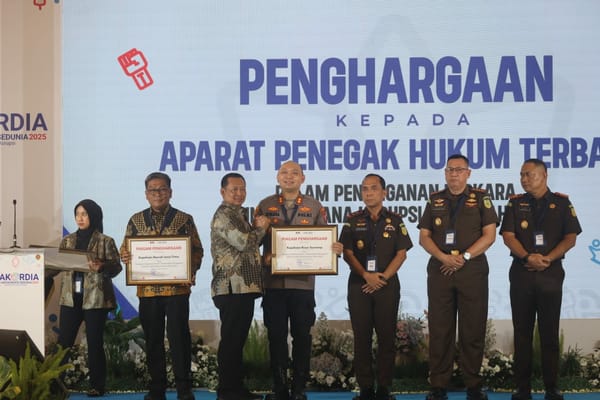 Kapolres Sumenep Hadiri HAKORDIA 2025 di Yogyakarta, Polres Sumenep Raih Peringkat I Nasional Penanganan Tipikor